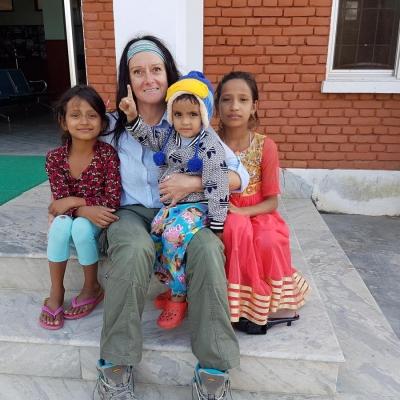 Sharon M in Nepal Sharon M in Nepal